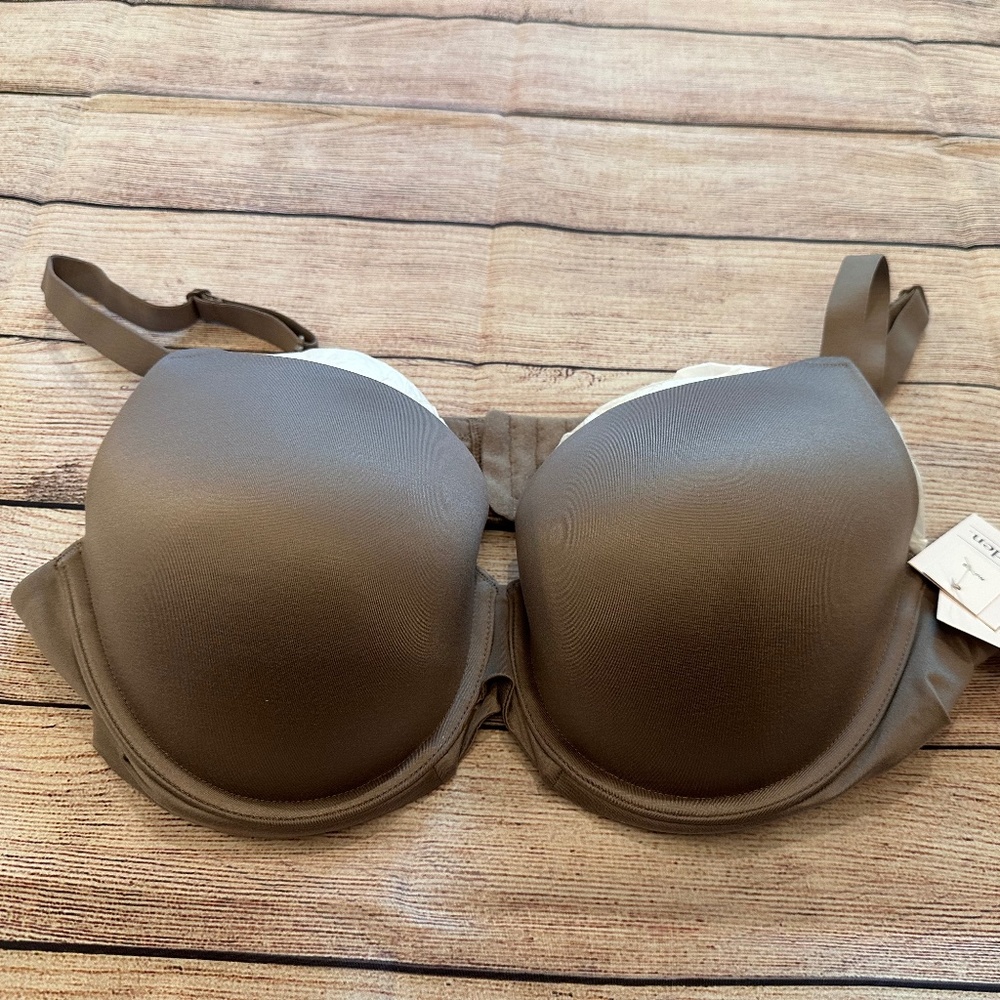 Auden Nursing Bra Full Coverage Underwire T-Shirt Bra size 40C in gray